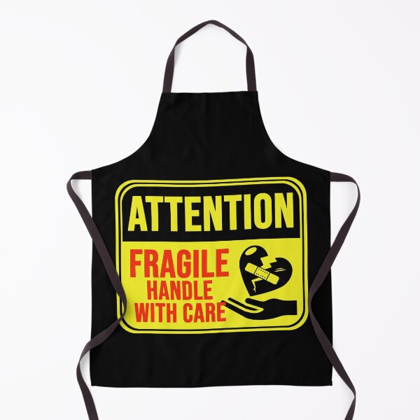 Item preview, Fragile Handle With Care Broken Heart designed and sold by MarkMySign.