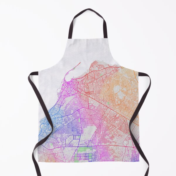 Item preview, Luanda City Map of Angola - Colorful designed and sold by deMAP.