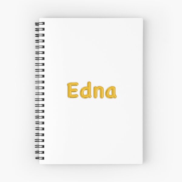 Item preview, Golden Balloon Edna Name Label designed and sold by NormadWorld.