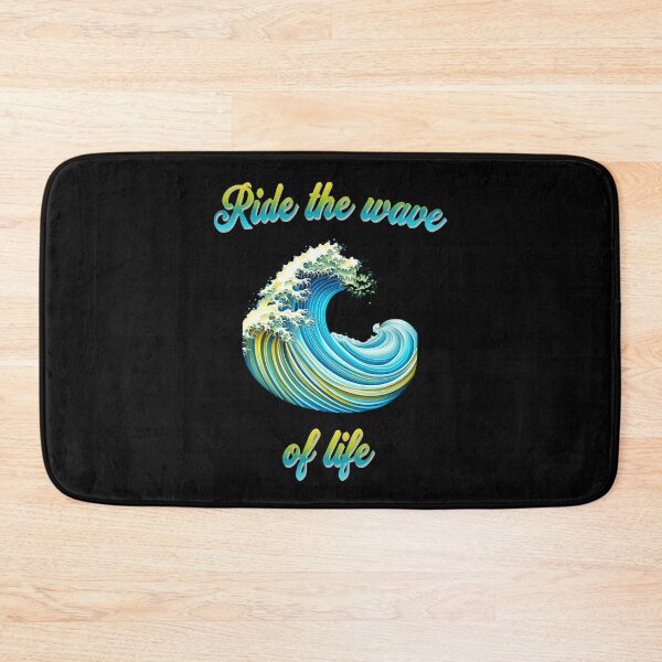Item preview, Ride the wave of life. Saying in English - makes sense designed and sold by Pflugart.