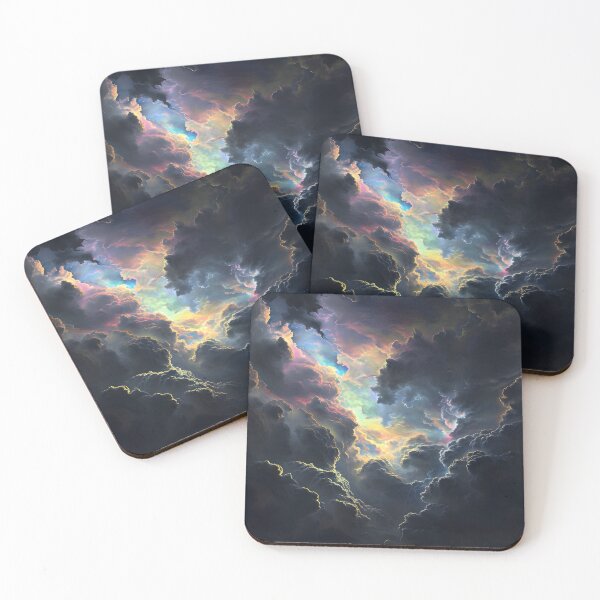 Item preview, Nacreous Storm Clouds designed and sold by dinaaaaaah.