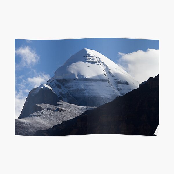 Mount Kailash Himalayas range Tibet Poster