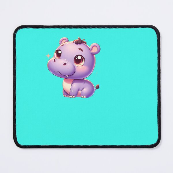 Item preview, Adorable Little Hippo designed and sold by DigiDreamyArt.