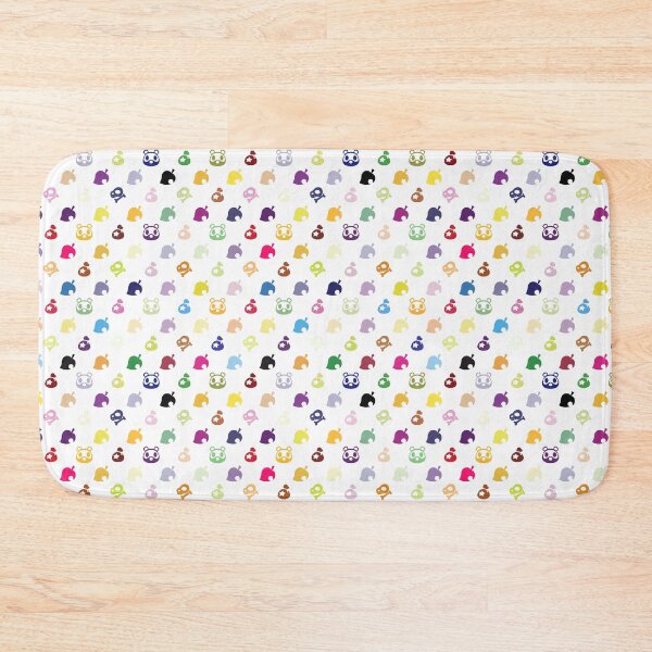 Item preview, White Luxury Pattern Of Animal Icon Crossing designed and sold by Lignas.