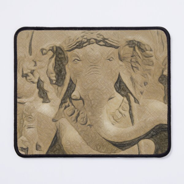 Item preview, Ganesh illustration. Induism religion - elephant god, Indian traditional culture designed and sold by Paolo Modena Photography    -   Fine Italian Art.