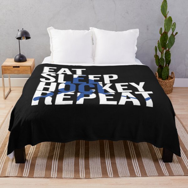 Item preview, Eat Sleep Hockey Repeat Youth Ice Hockey designed and sold by Pitchou07.