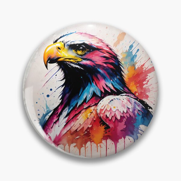 Item preview, Eagle Paint Splash Artwork  designed and sold by BotunPeony.