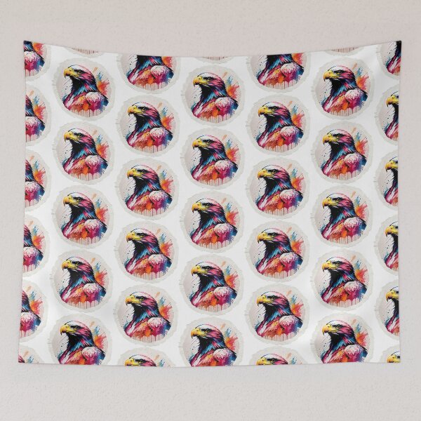 Item preview, Eagle Paint Splash Artwork  designed and sold by BotunPeony.