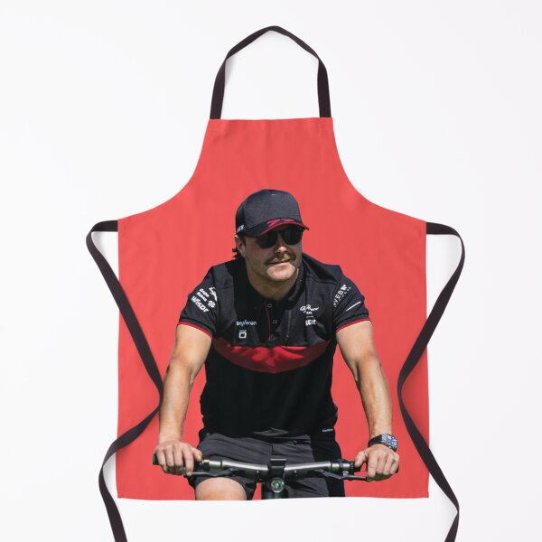 Item preview, Valtteri Bottas F1 Driver on a Bike Alfa F1 Team Zhou Guanyu Teammate designed and sold by FormulaGTee1.