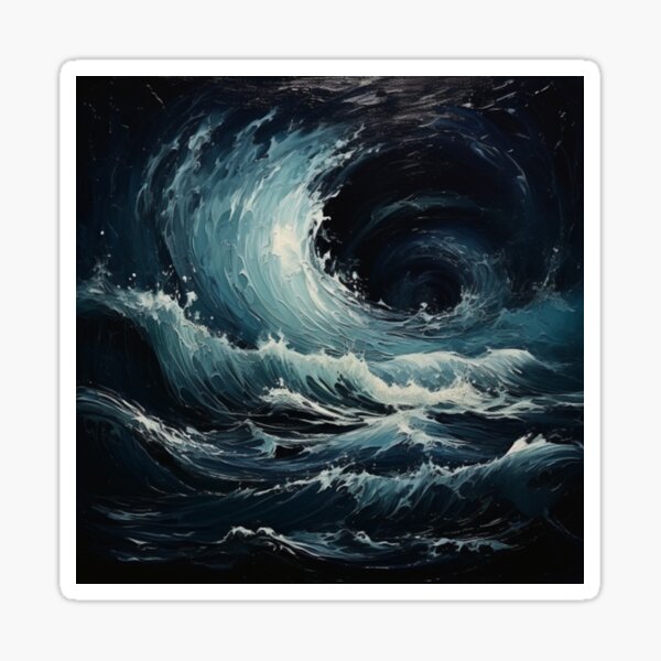 Item preview, Impasto Collection - Dark Ocean 1  designed and sold by PrincessaCharms.