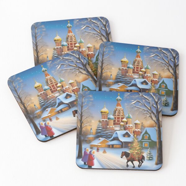 Item preview, RUSSIAN CHRISTMAS designed and sold by PIGCASSOSAIART.