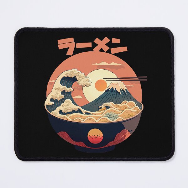 Item preview, El gran ramen de kanagawa designed and sold by Animeshirt33.