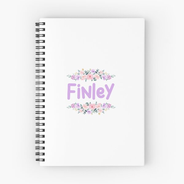 Item preview, Purple Flower Finley Name Label designed and sold by NormadWorld.