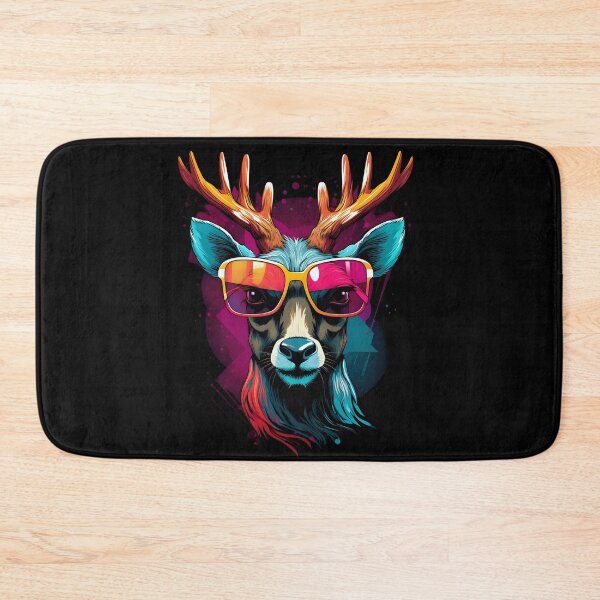 Item preview, Deer with sunglasses designed and sold by DerSenat.