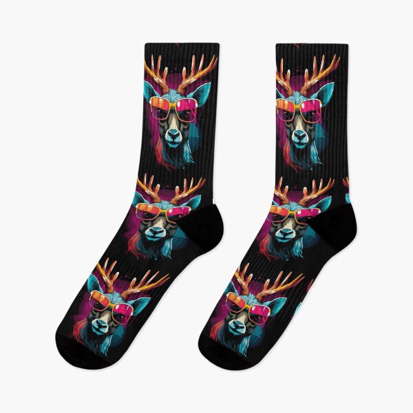 Item preview, Deer with sunglasses designed and sold by DerSenat.