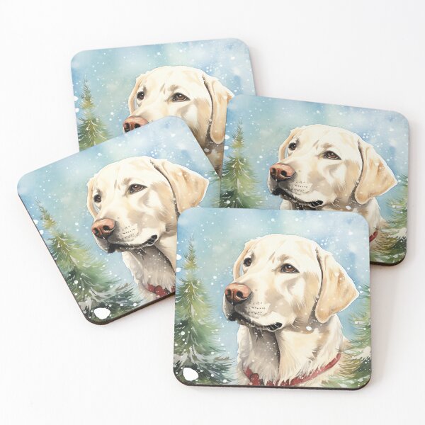 Item preview, Labrador Christmas Delight designed and sold by cute-animals99.