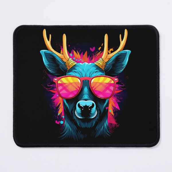 Item preview, Deer with sunglasses designed and sold by DerSenat.
