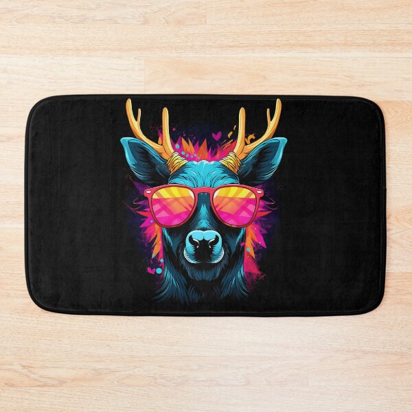 Item preview, Deer with sunglasses designed and sold by DerSenat.