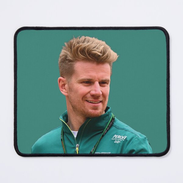 Item preview, Nico Hulkenberg F1 Driver in Aston Martin F1 Team Kit Kevin Magnussen Teammate designed and sold by FormulaGTee1.