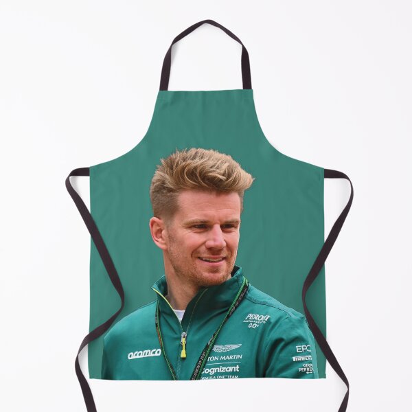 Item preview, Nico Hulkenberg F1 Driver in Aston Martin F1 Team Kit Kevin Magnussen Teammate designed and sold by FormulaGTee1.
