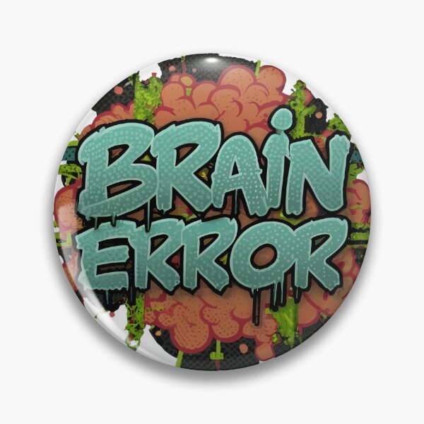 Item preview, Brain Error designed and sold by SabyDigitalArt.