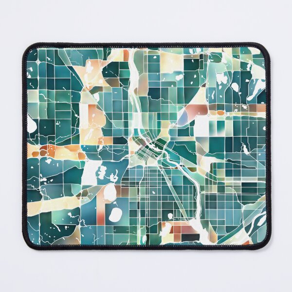 Item preview, Minneapolis Minnesota City Map - Lush Green designed and sold by StylishStacks.