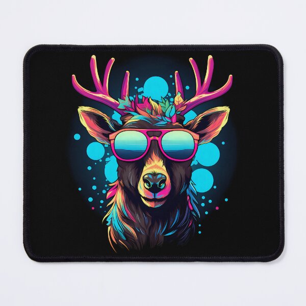 Item preview, Deer with sunglasses designed and sold by DerSenat.