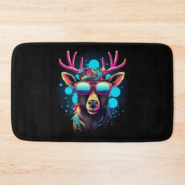 Item preview, Deer with sunglasses designed and sold by DerSenat.