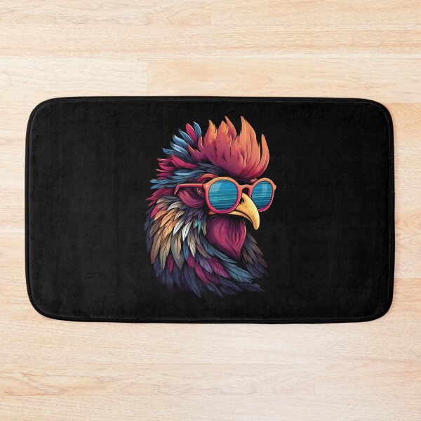 Item preview, Cool rooster with sunglasses designed and sold by DerSenat.