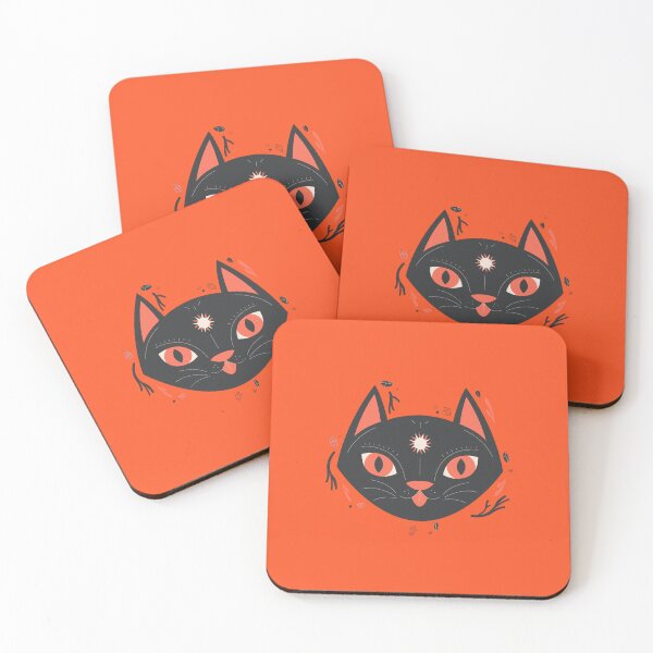 Item preview, Mystical Whiskers: Enchanting Black Cat Collection designed and sold by Wise-Geek.