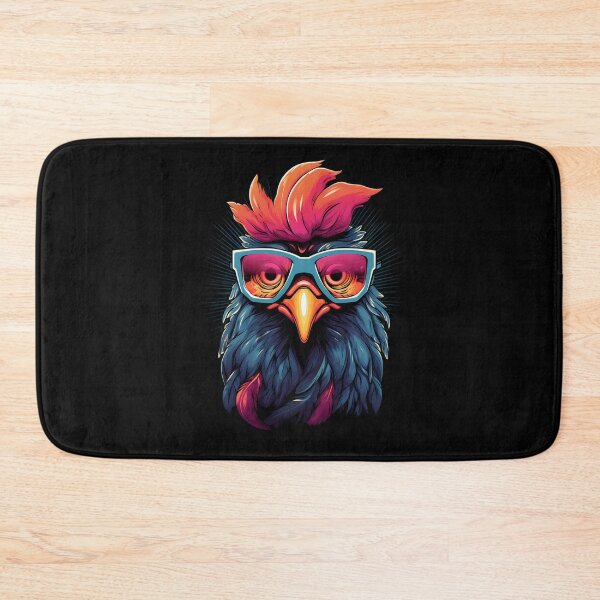 Item preview, Cool rooster with sunglasses designed and sold by DerSenat.