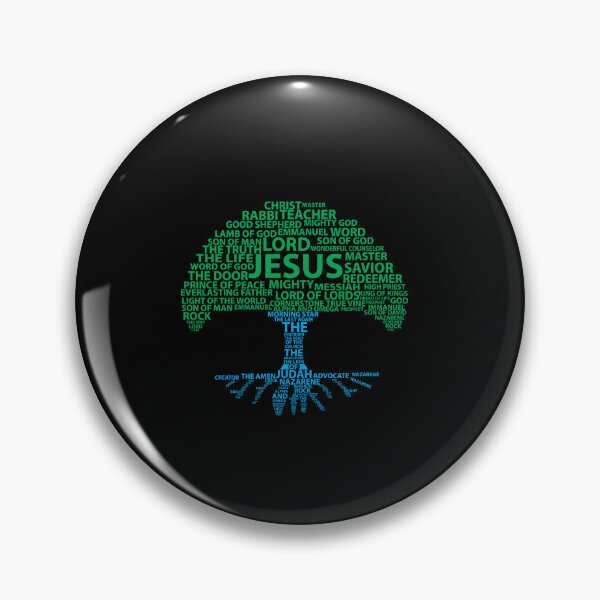 Item preview, Tree of Life Jesus Names - Sacred Roots designed and sold by clevercraft58.