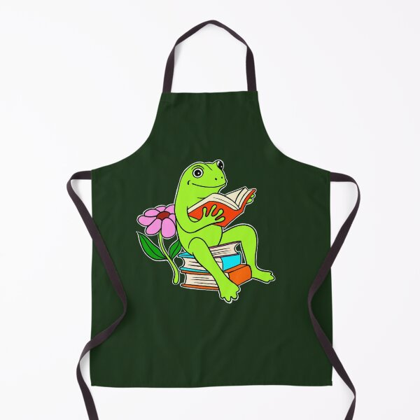 Item preview, Frog reading designed and sold by sasakodesign.