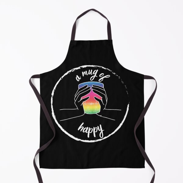 Item preview, Cup of Happy - coffee lovers, rainbow coffe designed and sold by Kate Made ART.