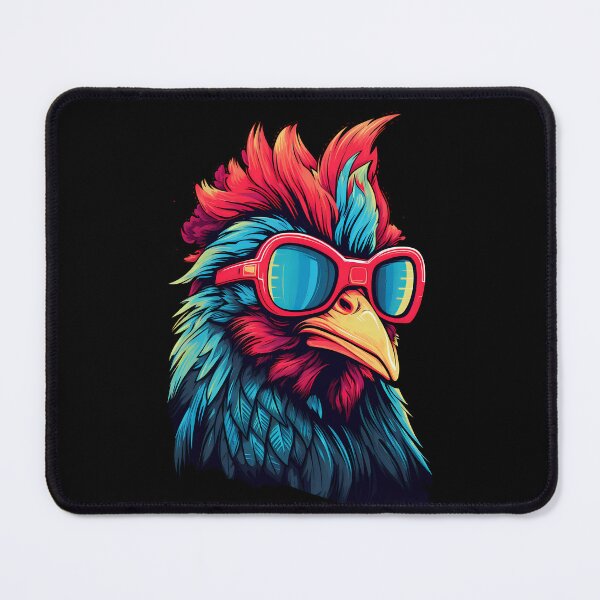 Item preview, Cool rooster with sunglasses designed and sold by DerSenat.