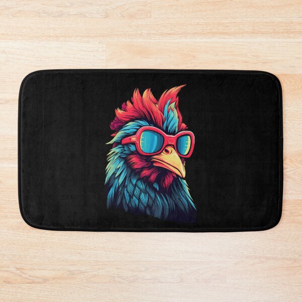Item preview, Cool rooster with sunglasses designed and sold by DerSenat.