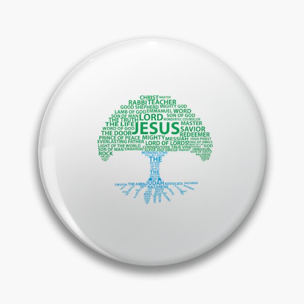 Item preview, Jesus Names as Lifetree Shirt designed and sold by clevercraft58.
