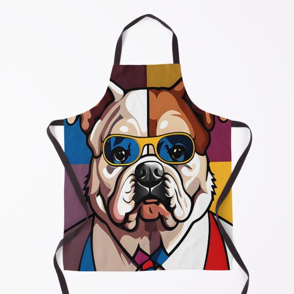 Item preview, Cool Colorful Bulldog Pop Art High Quality designed and sold by CRUCIBLE 2020.