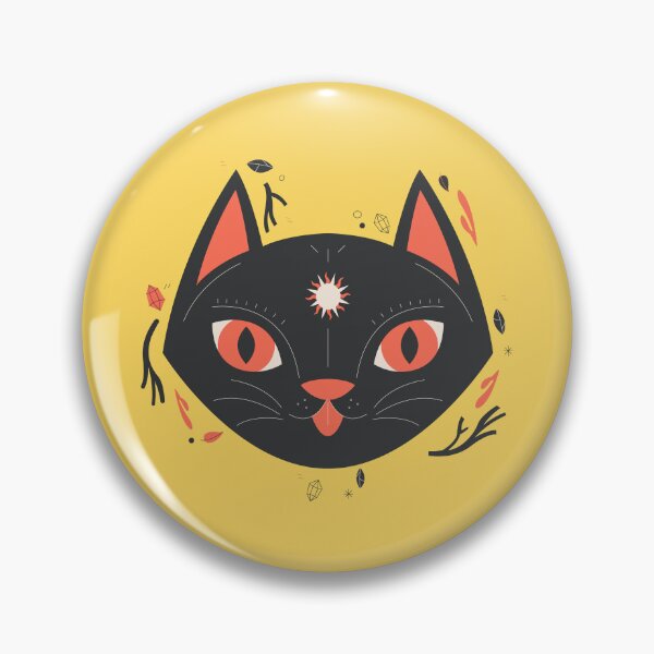 Item preview, Mystical Whiskers: Enchanting Black Cat Collection designed and sold by Wise-Geek.
