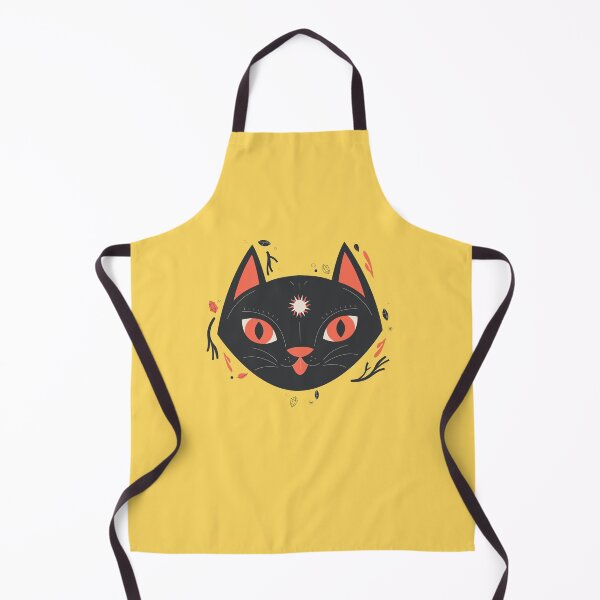 Item preview, Mystical Whiskers: Enchanting Black Cat Collection designed and sold by Wise-Geek.