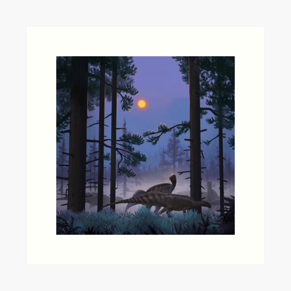 Item preview, A herd Tenontosaurs designed and sold by Paleo-parallax.