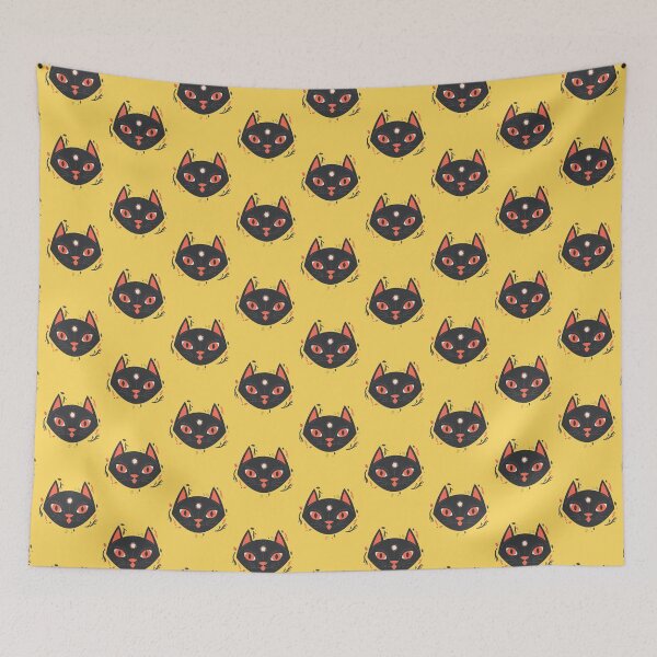 Item preview, Mystical Whiskers: Enchanting Black Cat Collection designed and sold by Wise-Geek.