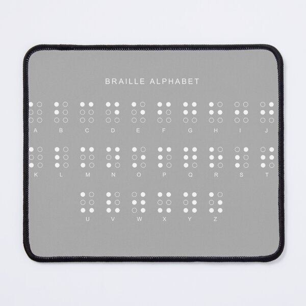 Item preview, White Braille Alphabet Set designed and sold by SUPERHERON.