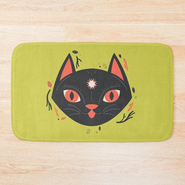 Item preview, Mystical Whiskers: Enchanting Black Cat Collection designed and sold by Wise-Geek.