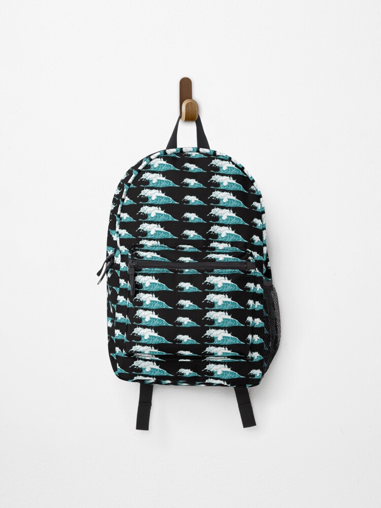 Thumbnail 1 of 3, Backpack, Wave designed and sold by Simo0455.