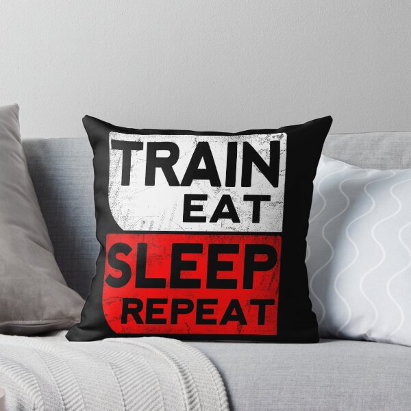 Item preview, Train Eat Sleep Repeat designed and sold by NawbuSmart.