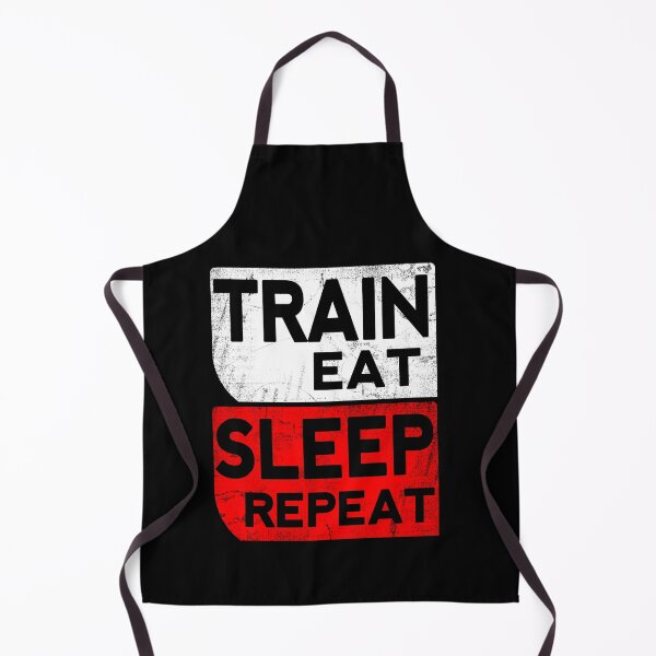 Item preview, Train Eat Sleep Repeat designed and sold by NawbuSmart.