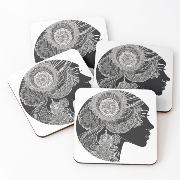 Item preview, a spiritual women breath a night designed and sold by JangmiHorang.