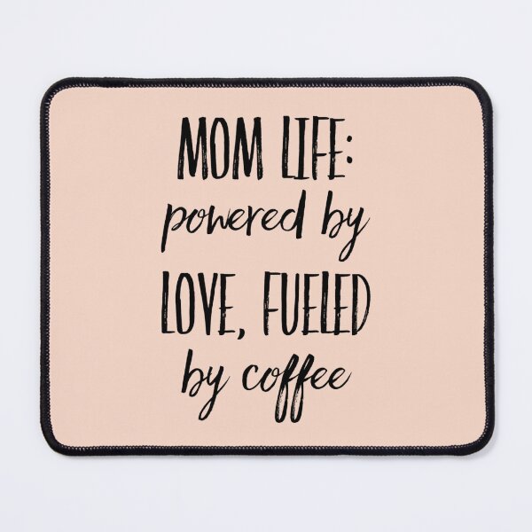 Item preview, Mom life, coffee fueled mum, mum love, cute mothers slogan, aesthetic, minimalist mama slogan  designed and sold by MarJul.