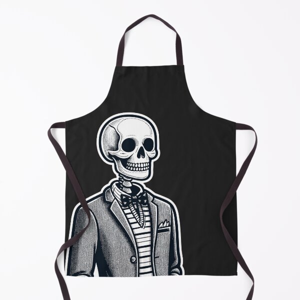 Item preview, Preppy Skeleton with Bow Tie and Suit - Halloween designed and sold by ARTLinesART.